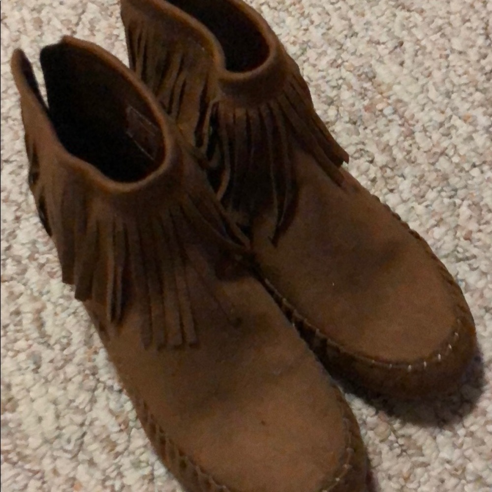 Moccasin booties